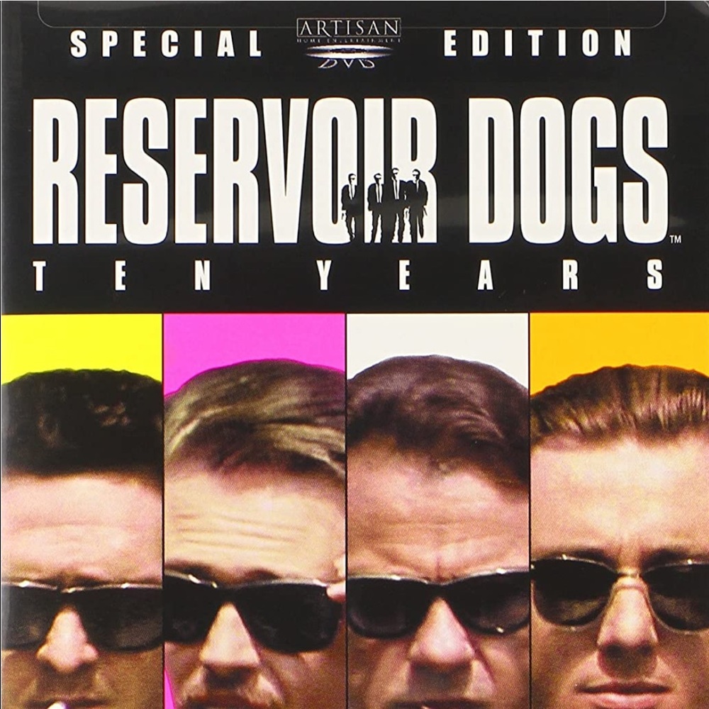 ARTISAN Reservoir Dogs  Ten Years 10 Anniversary special edition DVD 2-Disc Set